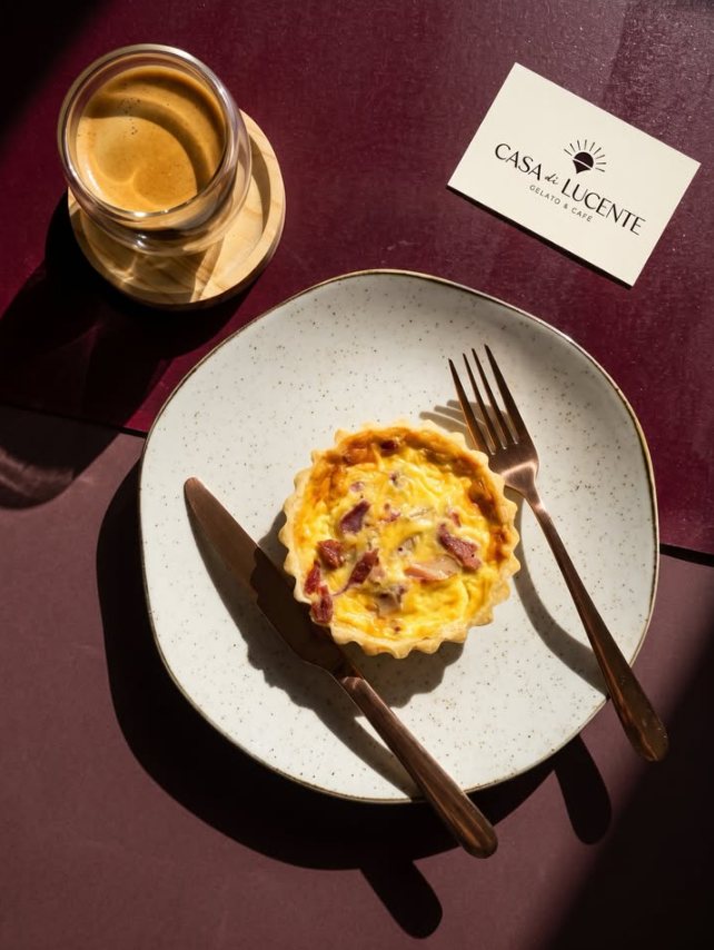 Espresso e quiche