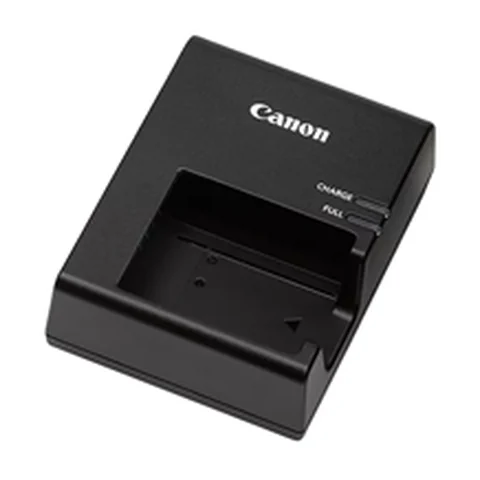 Carregador de bateria Canon com luzes de carga e carga completa