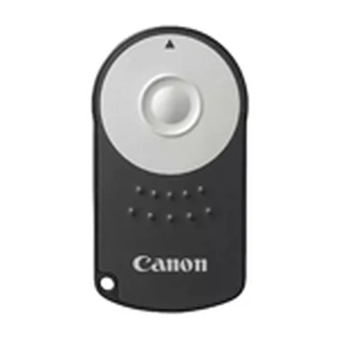 Controle remoto sem fio Canon, pequeno, com botão prateado