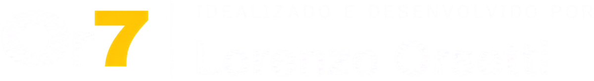 Or7 · Idealizado e desenvolvido por Lorenzo Orsetti